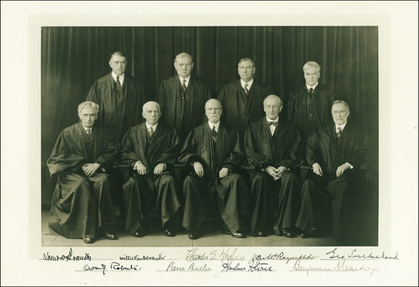Lot #309  Supreme Court Justices