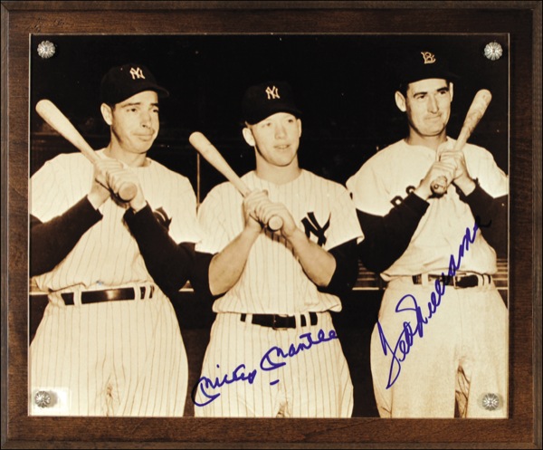 Lot #1516 Ted Williams and Mickey Mantle