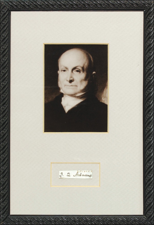 Lot #2 John Quincy Adams