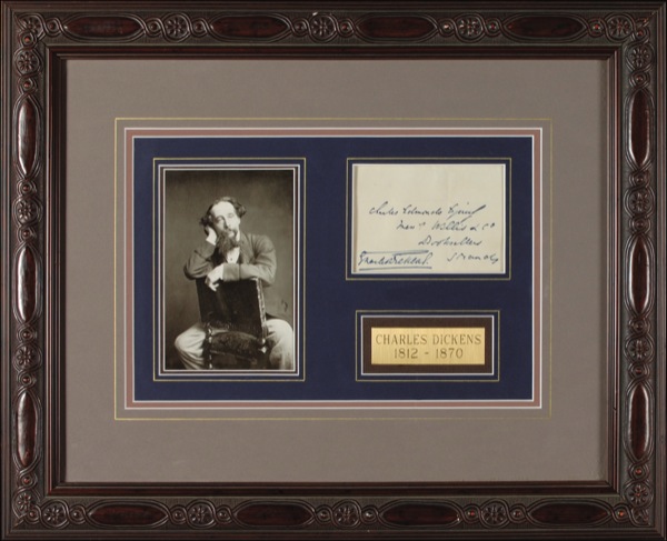 Lot #357 Charles Dickens