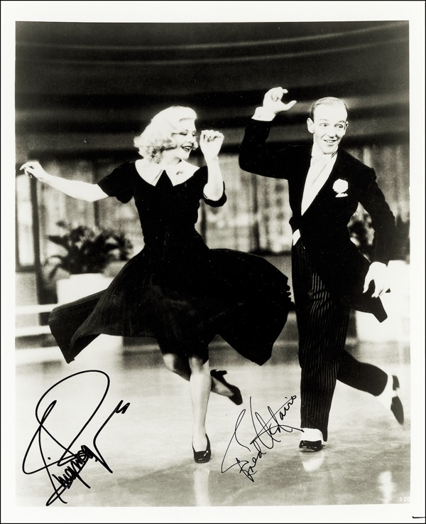 Lot #706 Fred Astaire and Ginger Rogers