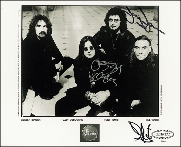Lot #479 Black Sabbath