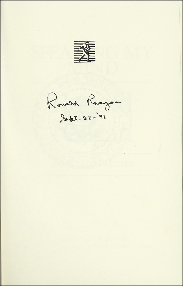 Lot #59 Ronald Reagan