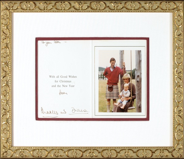 Lot #109 Charles and Diana
