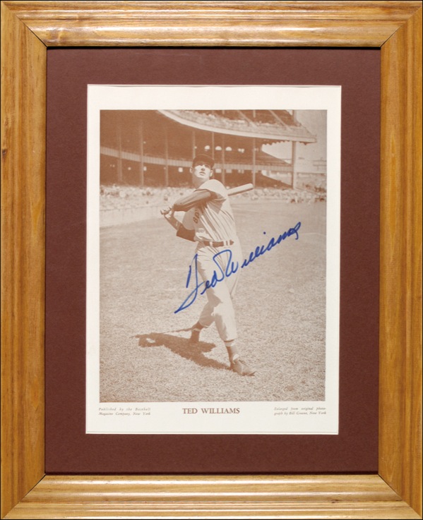 Lot #1528 Ted Williams