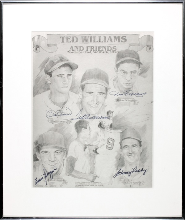 Lot #1513 Ted Williams and Friends