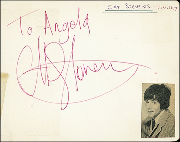 Lot #653 Cat Stevens