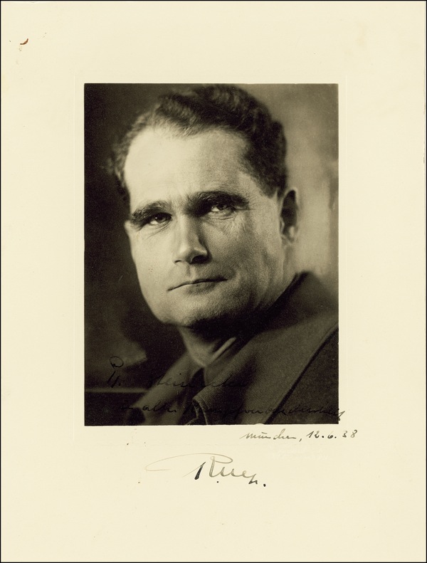 Lot #316 Rudolf Hess