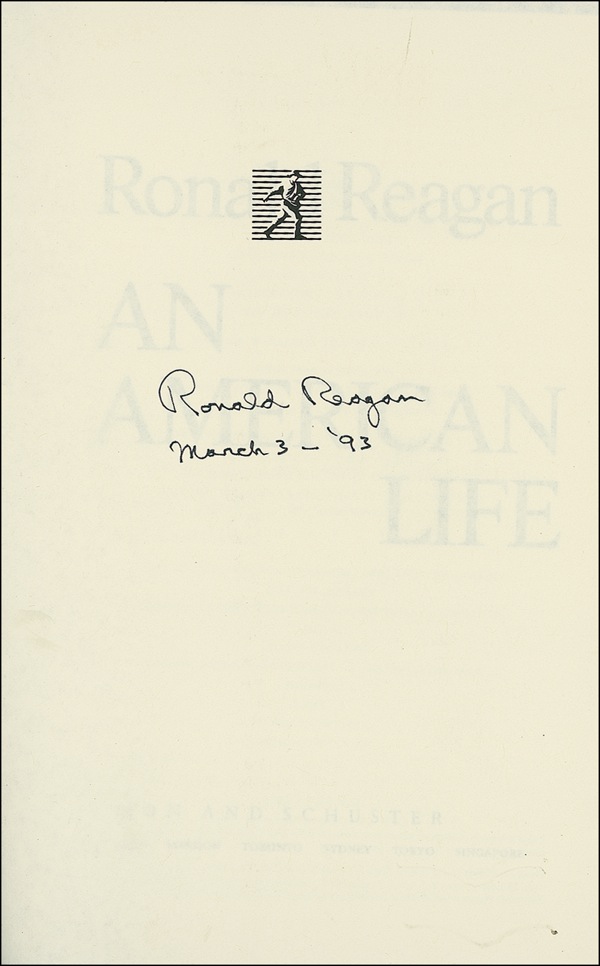 Lot #103 Ronald Reagan