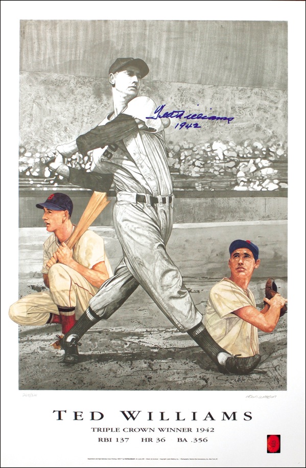 Lot #1572 Ted Williams