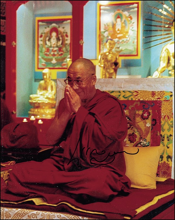 Lot #186 Dalai Lama