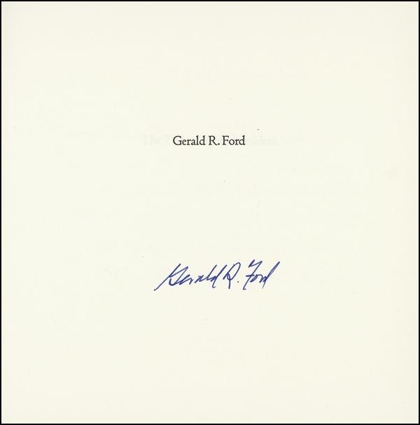 Lot #42 Gerald Ford