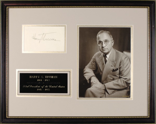 Lot #126 Harry S. Truman