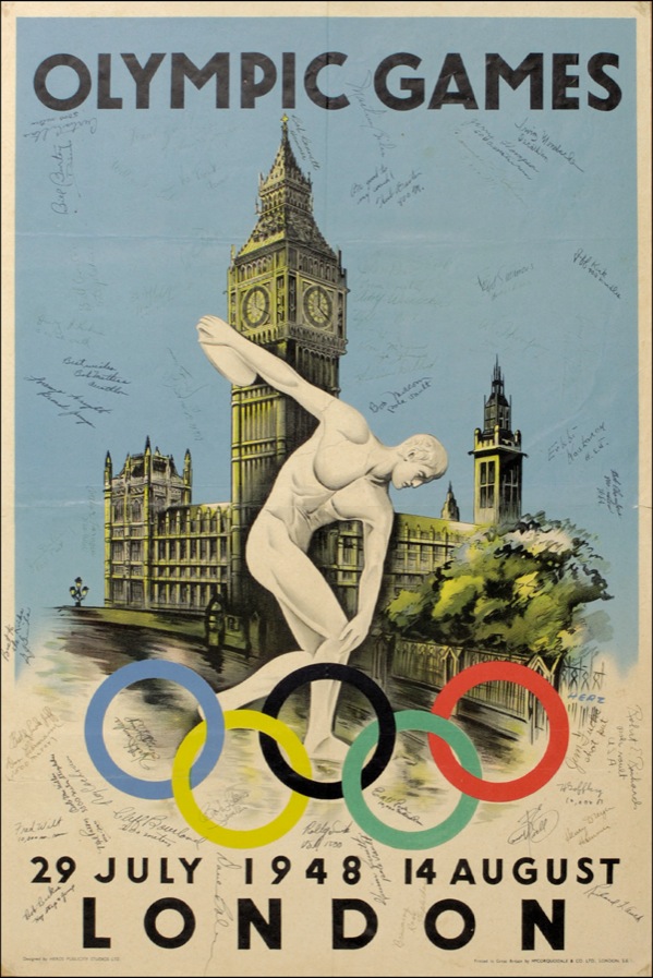 Lot #1476 Olympics: 1948