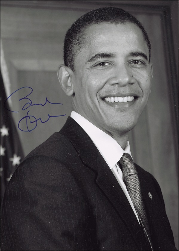Lot #272 Barack Obama