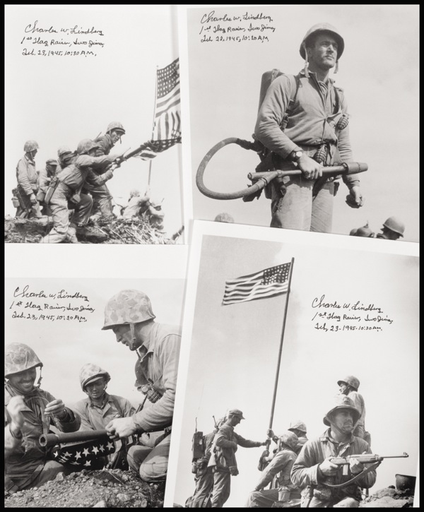 Lot #330 Iwo Jima: Lindberg, Charles