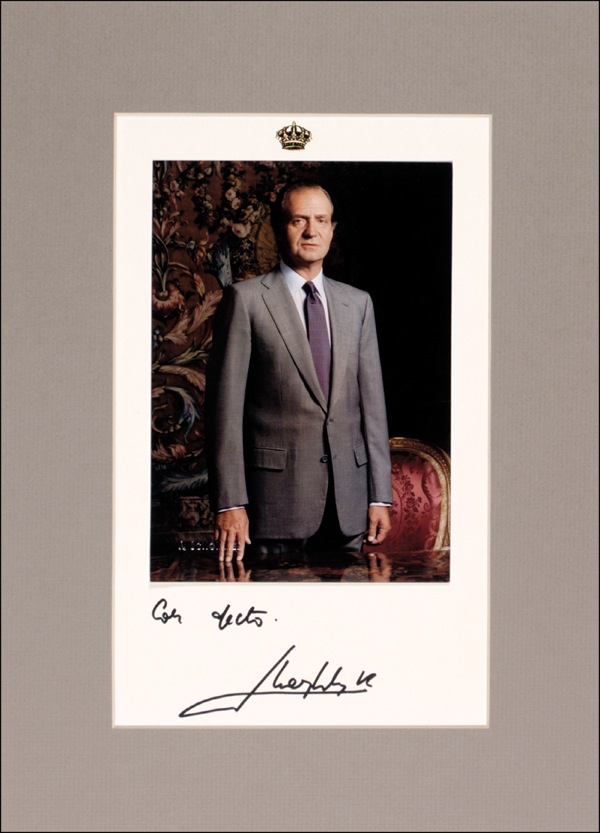 Lot #245 Juan Carlos, King of Spain