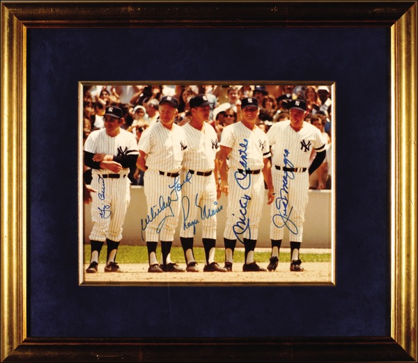 Lot #1356 NY Yankees Legends