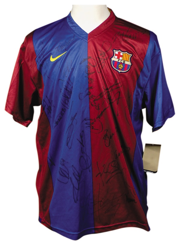 Lot #1423 Soccer: FC Barcelona