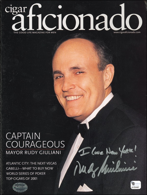 Lot #213 Rudy Giuliani