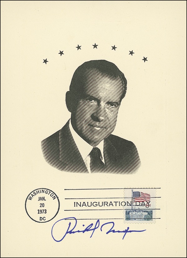 Lot #114 Richard Nixon