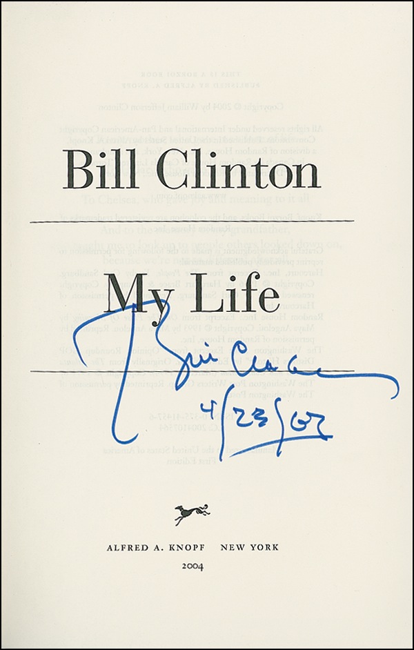 Lot #27 Bill Clinton