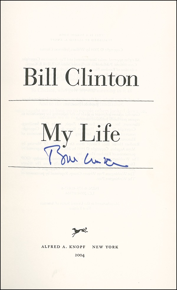 Lot #30 Bill Clinton