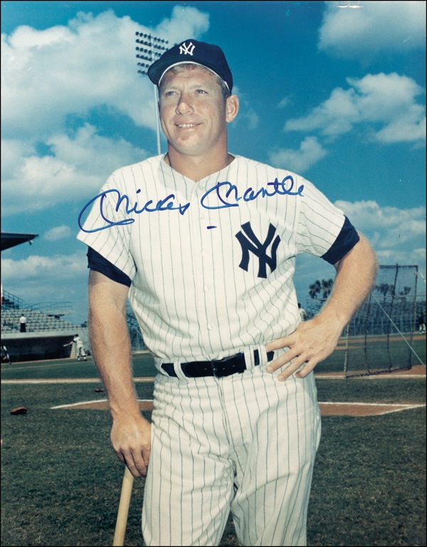 Lot #1319 Mickey Mantle