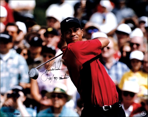 Lot #1543 Tiger Woods