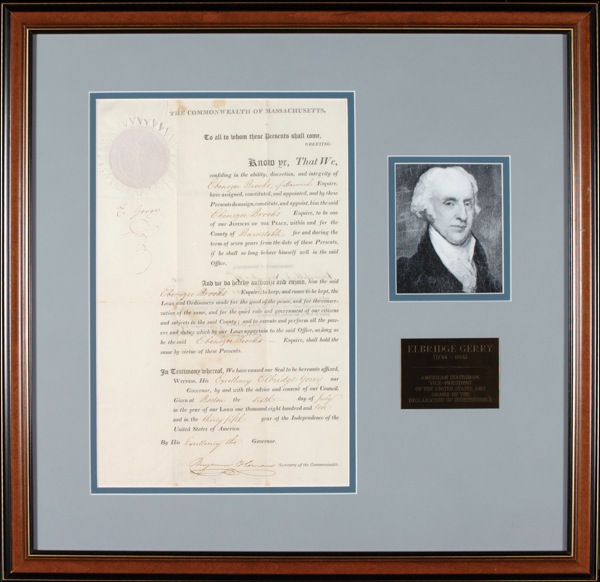 Lot #248 Declaration of Independence: Gerry,