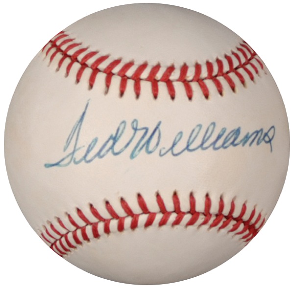 Lot #1535 Ted Williams