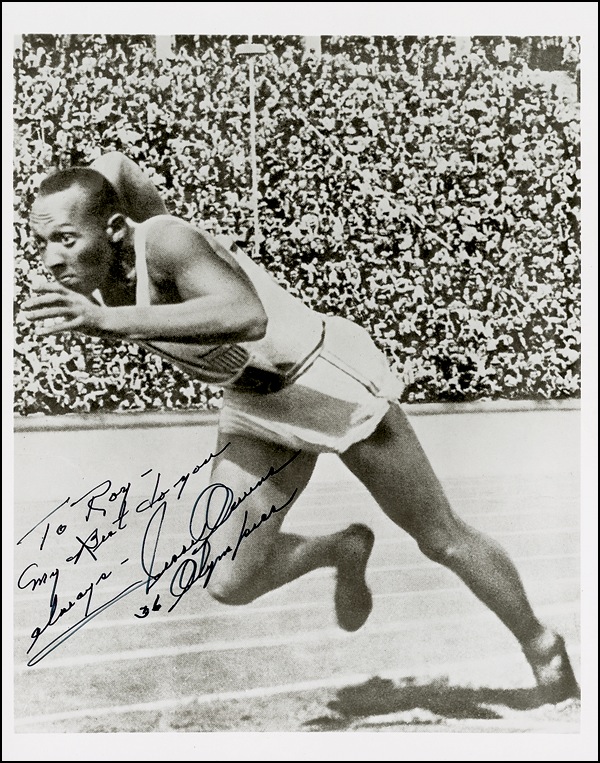 Lot #1462 Jesse Owens