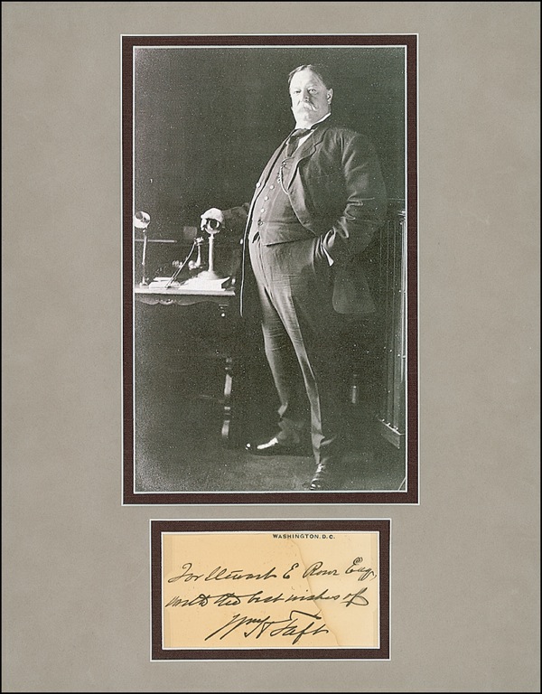 Lot #169 William H. Taft