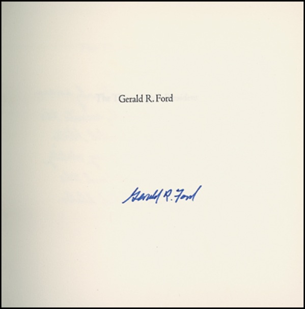 Lot #61 Gerald Ford