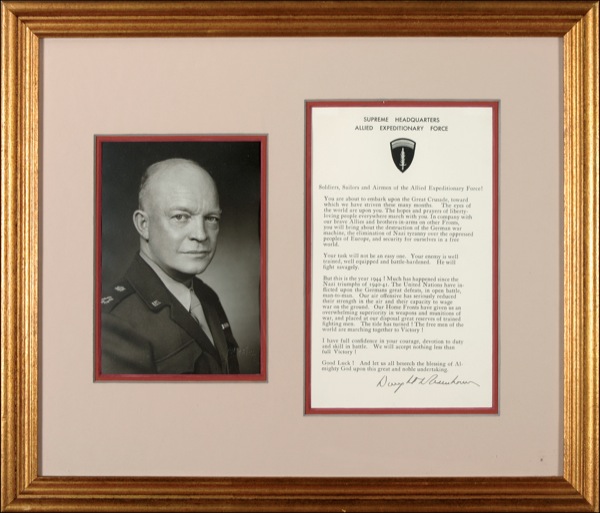 Lot #44 Dwight D. Eisenhower - Image 1