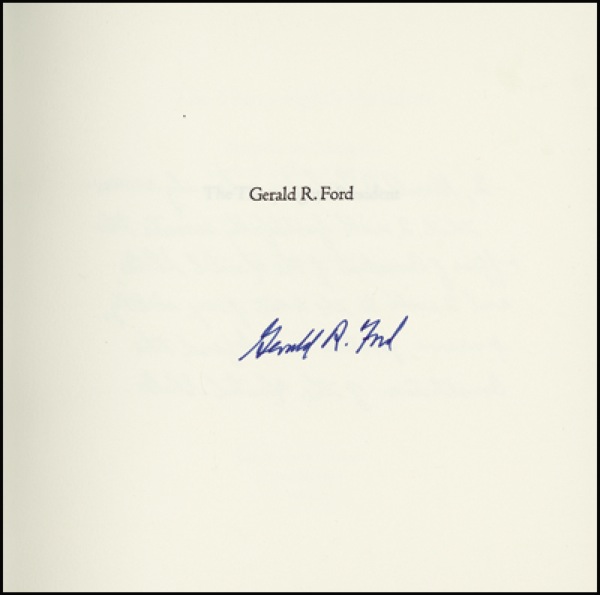 Lot #51 Gerald Ford