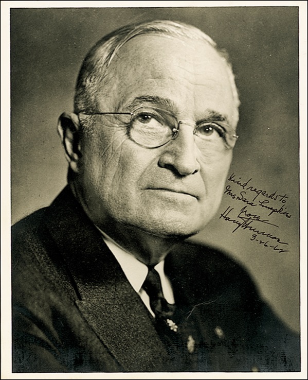 Lot #160 Harry S. Truman
