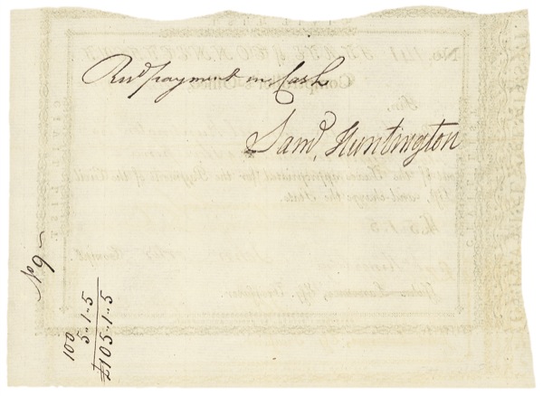 Lot #212 Declaration of Independence: Huntington,