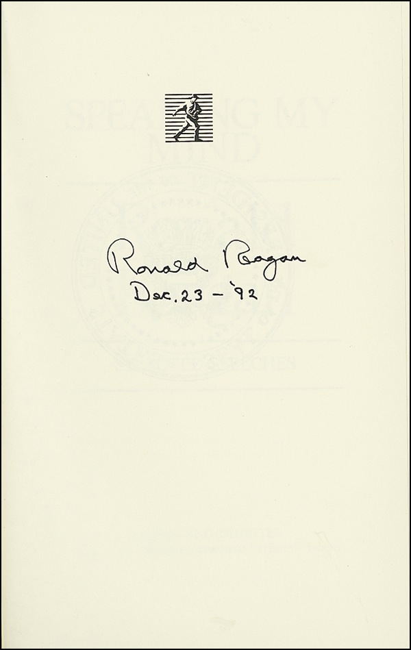 Lot #131 Ronald Reagan
