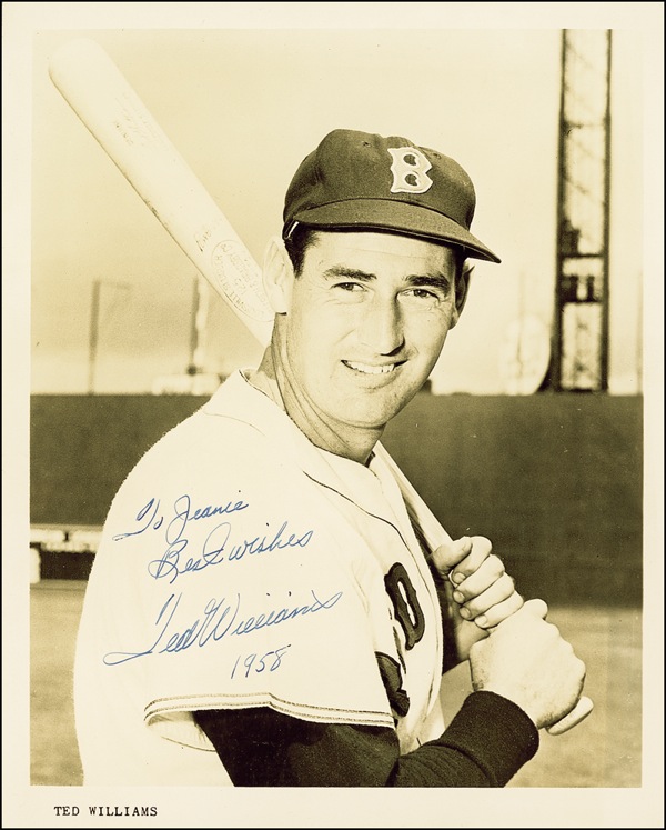Lot #1522 Ted Williams