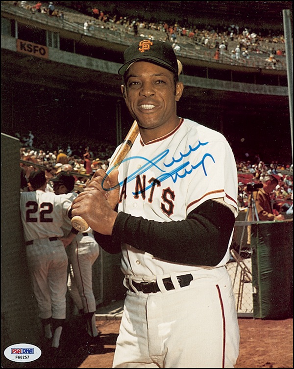 Lot #1453 Willie Mays