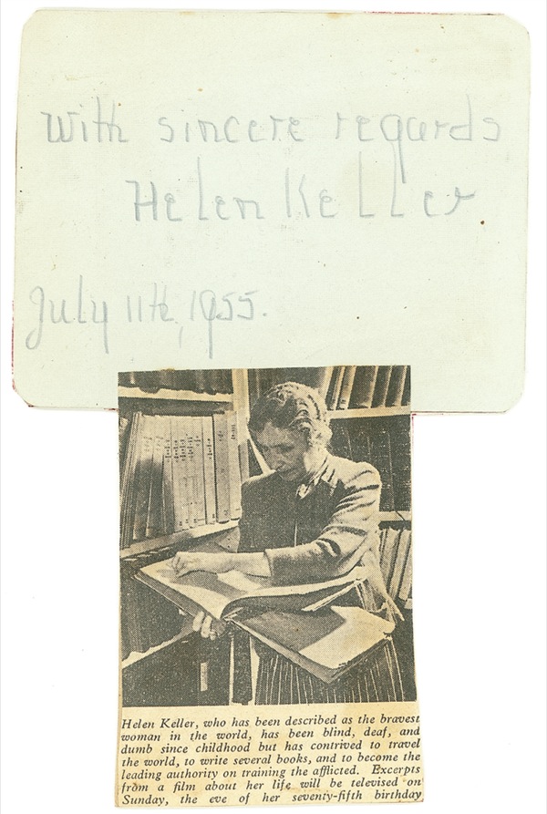 Lot #195 Helen Keller