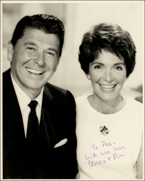 Lot #111 Ronald and Nancy Reagan