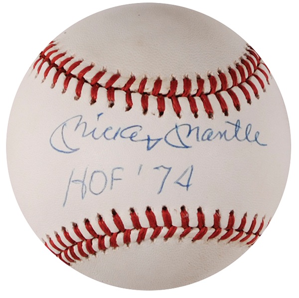 Lot #1446 Mickey Mantle