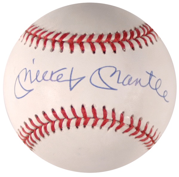 Lot #1448 Mickey Mantle