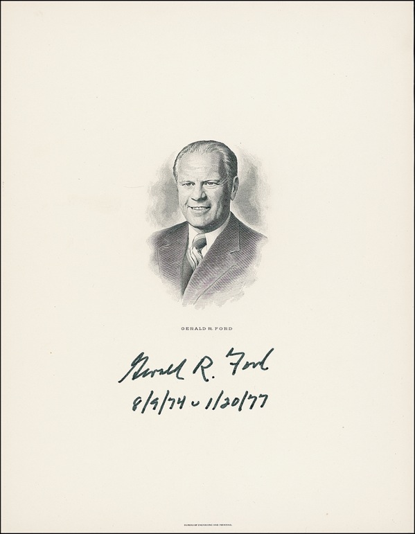 Lot #54 Gerald Ford