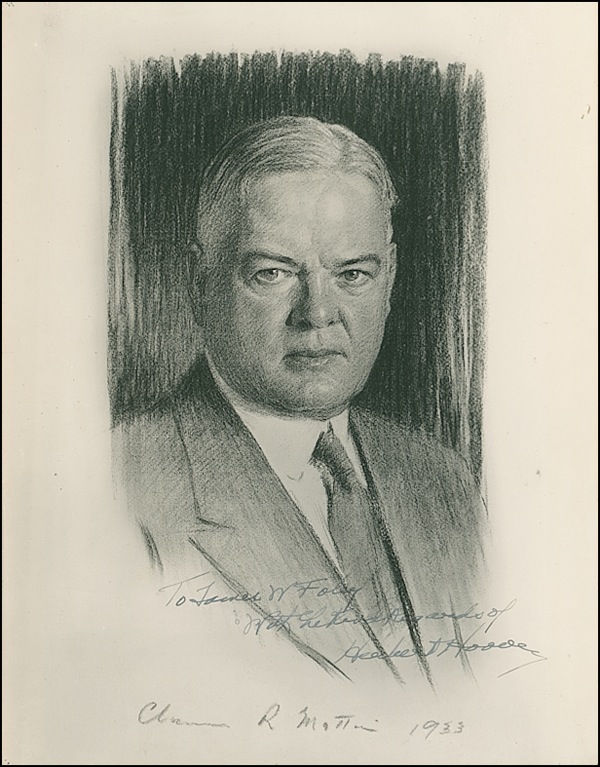 Lot #82 Herbert Hoover
