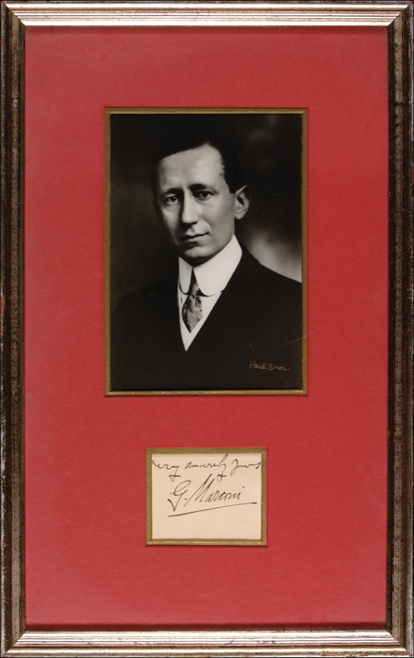 Lot #254 Guglielmo Marconi