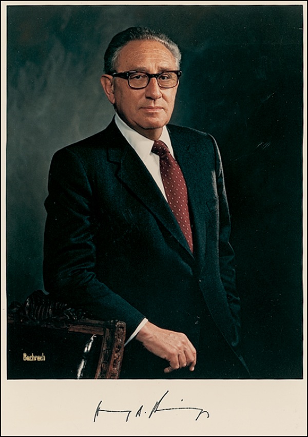 Lot #251 Henry Kissinger