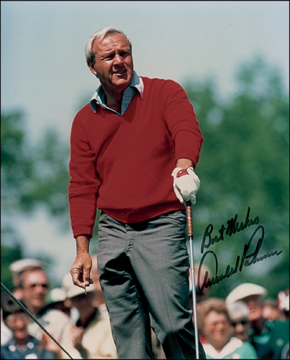 Lot #1472 Arnold Palmer and Gary Player